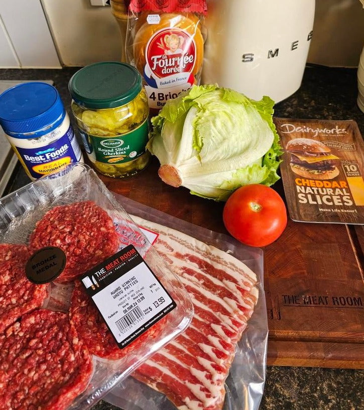The Classic Double Bacon Cheeseburger