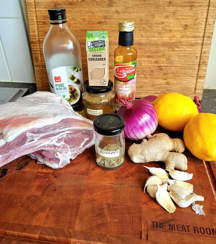 Slow Roasted Lamb Shoulder with Middle Eastern Flavours