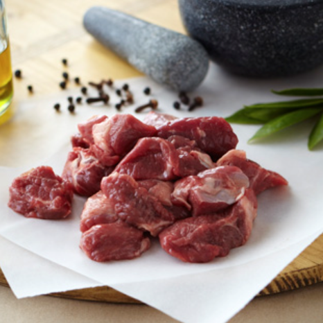 Diced Beef Rump, The Meat Room NZ