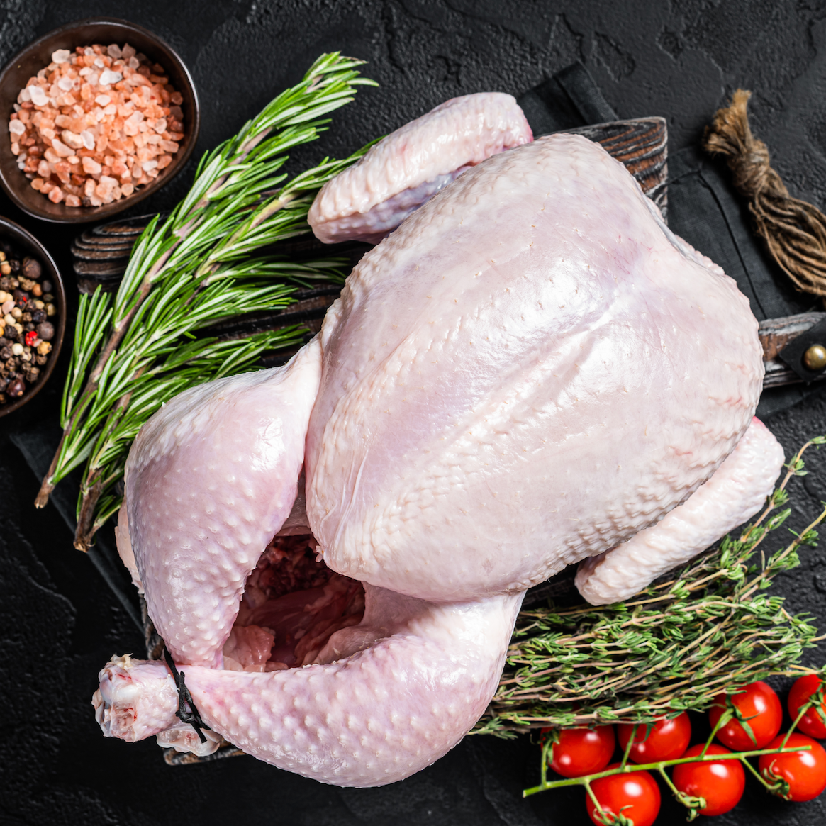 Whole free range size 16 chicken, The Meat Room NZ