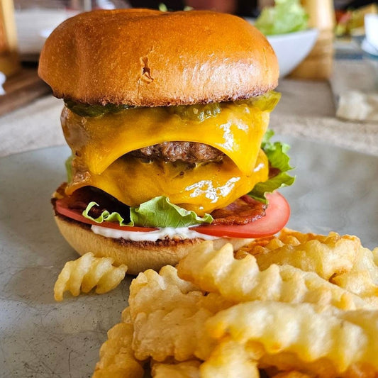 The Classic Double Bacon Cheeseburger