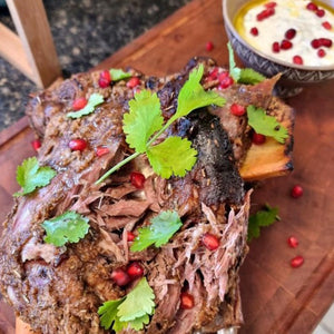 Slow Roasted Lamb Shoulder with Middle Eastern Flavours